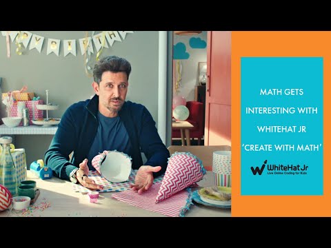 Math Is Super Interesting When Baking A Cake | Hrithik Roshan | WhiteHat Jr
