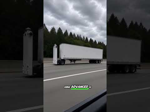 How China Built Trucks That Don't Need Drivers 🚛🤖 #AI #Logistics #Shorts