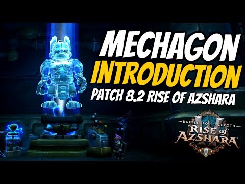 Mechagon Introduction Questline | WoW Patch 8.2 Rise of Azshara (Story Spoilers) | World Of Warcraft