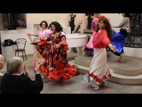 Цыганский танец. Ученицы Елены Дружновой (Хесты Харисты).Ансамбль 'Орхидеи'