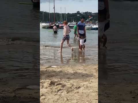 Tenby beach, Wales trip 2024