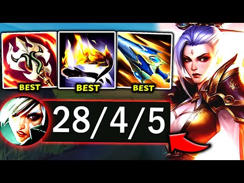 RIVEN TOP IS NOW S+ TIER SO I 1V5 AND OBLITERATE EVERYONE 👌 2025 Riven TOP Gameplay Guide