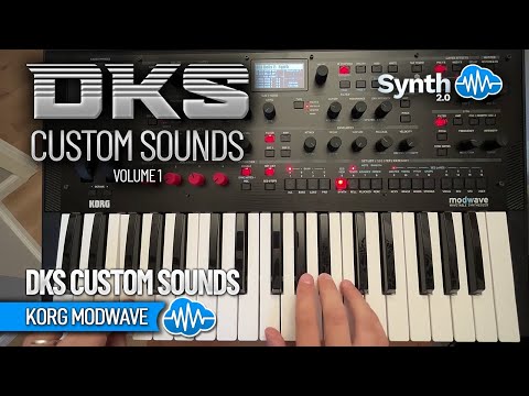 DKS008 - DKS Custom Sounds Vol.1 - Korg Modwave ( 16 presets ) - Video Preview 2
