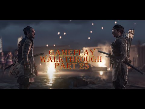 GHOST OF TSUSHIMA Full Gameplay Walkthrough Part 25 -  THE FATE OF TSUSHIMA [PS4 PRO ] -1080p HD
