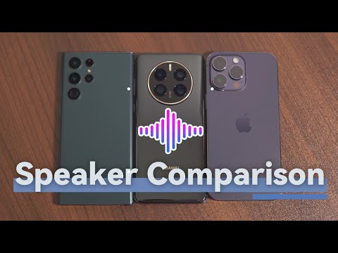 iPhone 14 Pro Max vs Mate 50 Pro vs Galaxy S22 Ultra丨Speaker Comparison