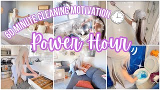 *NEW* POWER HOUR // EXTREME CLEANING MOTIVATION // SET YOUR TIMER AND CLEAN WITH ME!