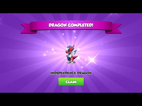 INDEPENDENCE DRAGON IS MINE! | DRAGON MANIA LEGENDS #44