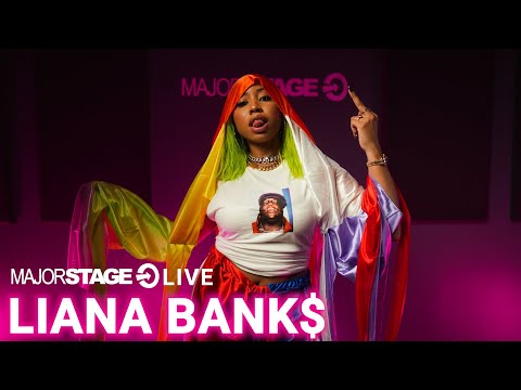 LIANA BANK$ - ZERO FCKS | MAJORSTAGE LIVE STUDIO PERFORMANCE
