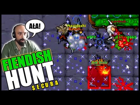 Ink blob... Now that's a mission | Tibia - Fiendish Hunt 6