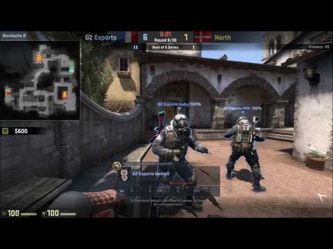 POV - KennyS (G2)(20-8) vs North / ESL Pro League Season 5 Finals / 4th of June 2017