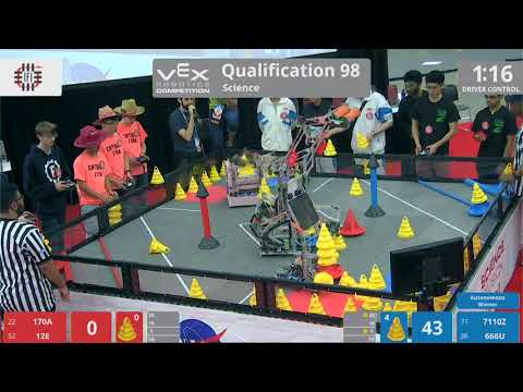 2018 VRC Sci Q98 - 170A 12E vs 7110Z 666U - 105 to 0