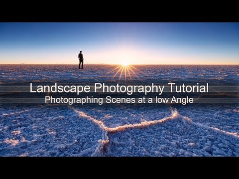 Landscape Photography Composition - Photographing at low Angle