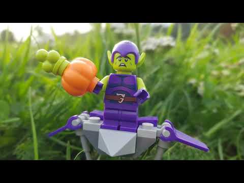 ''Green Goblin's Green Escape'' / STOP MOTION / LEGO 10781 Marvel / Review #stopmotion #marvel #lego