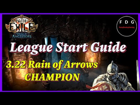 League Start Guide Rain of Arrows Champion Path of Exile 3.22