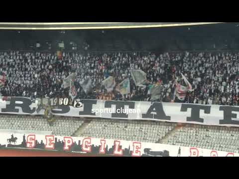 Peluza Sepcile Rosii - Primul pas pe stadion (U Cluj - CFR Cluj 1-1) Cupa României
