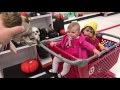 Scarlett and Leo hate skulls at Target