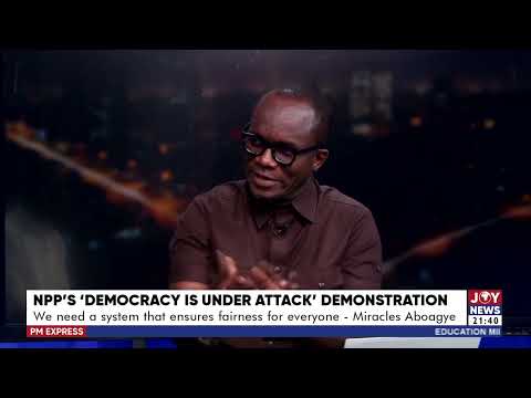 Exclusive: Let’s protect our democracy and make it fair for everybody - Dennis Miracles Aboagye.