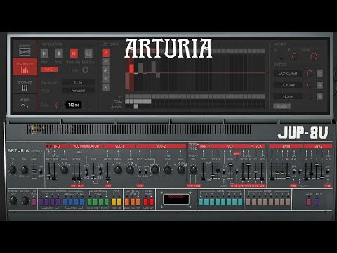 ARTURIA JUPITER 8 - THE DRONE SYNTH FROM OUTER SPACE!
