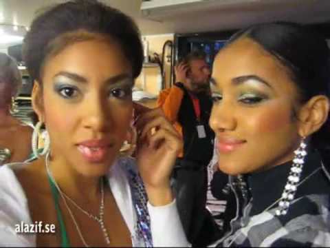 Al Azif backstage @ The Voice 08