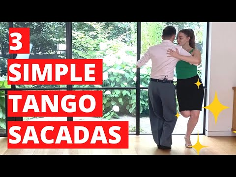 3 Simple Sacadas For Tango Dancing (Steps For Leaders & Followers)