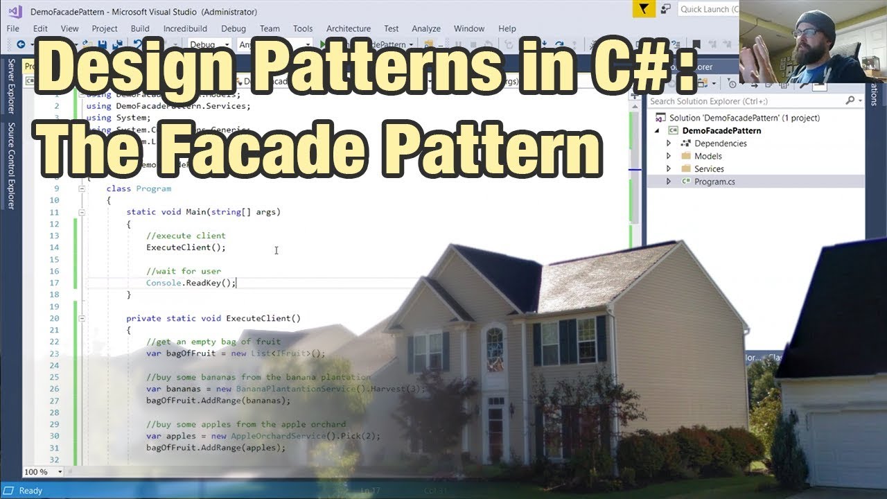 The Facade Pattern (Design Patterns in C#)