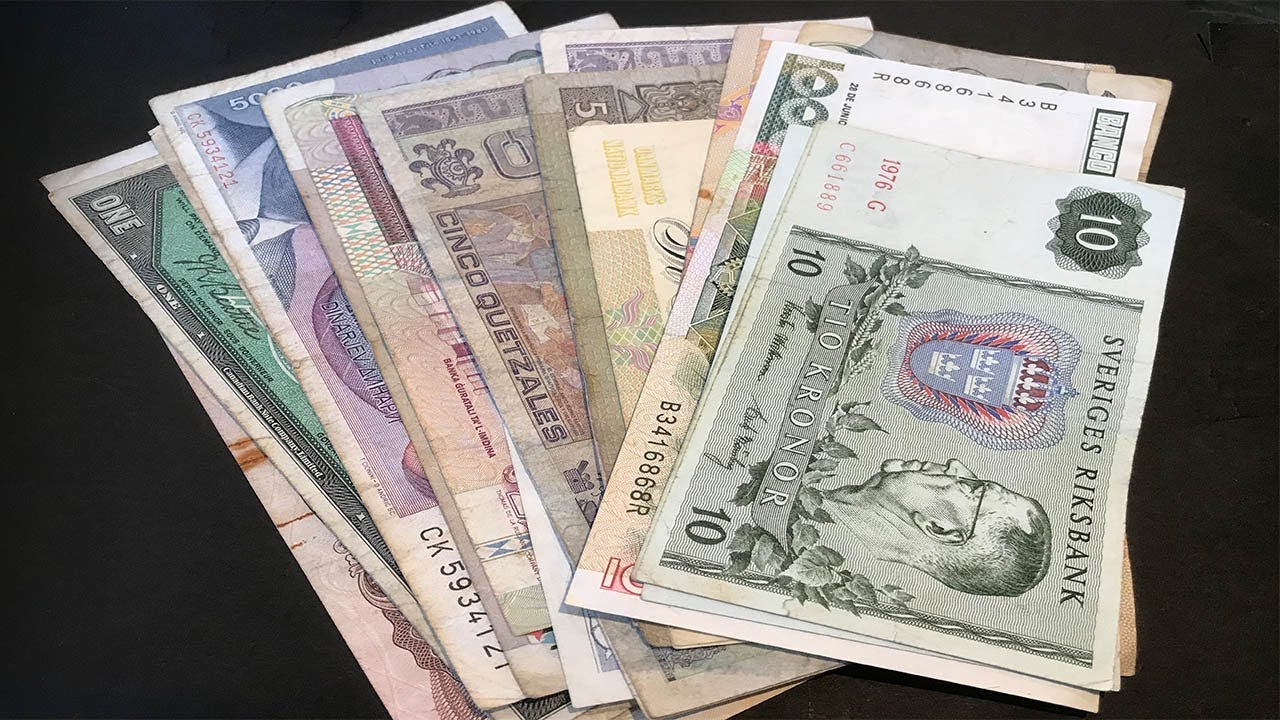 Vintage Old World Bank Notes Bought In At Shop For Resale Reseller Re Sell for profit