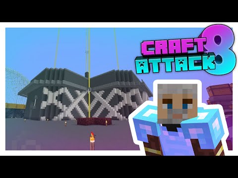 Das Fundament des Hauptgebäudes ⛏ CRAFT ATTACK 8 #085 | Clym