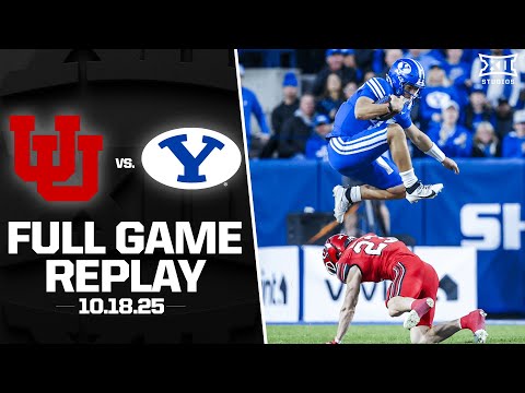 Utah vs. BYU Full Game Replay (10.18.25) | 2025 Big 12 Football