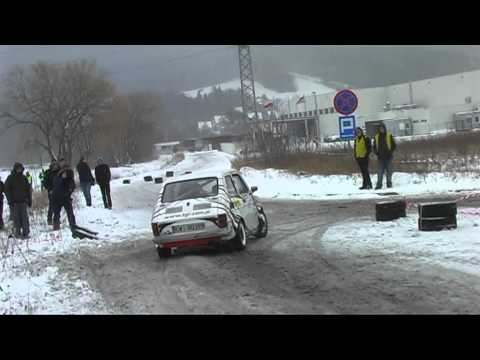 Rallysprint Myślenice - P.Więckowski / P.Anielski - Fiat 126p