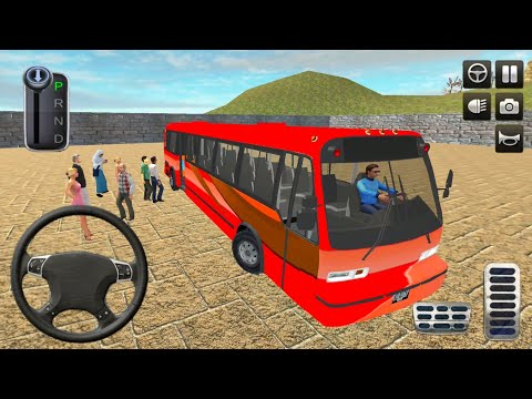 Uphill Offroad Bus Mountain Driving Simulator - Android Gameplay