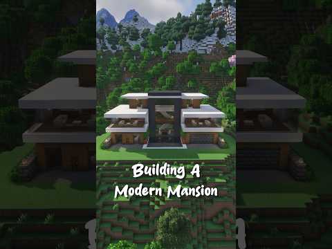 Rizzial - Building A Modern Mansion In Minecraft