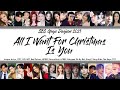 SBS Gayo Daejeon 2021 가요대전 2021 All I Want For Christmas Is You Color Coded Lyrics Monct L