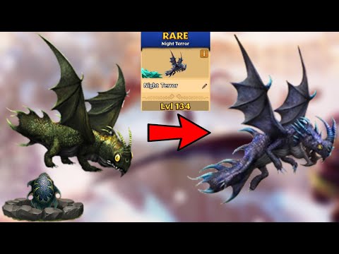 Night Terror Max Level 134 Titan Mode - Dragons:Rise of Berk