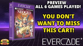 NEO GEO Arcade 1 Coming To Evercade - ALL 6 Games Played - You Really Don't Want to Miss This Cart!