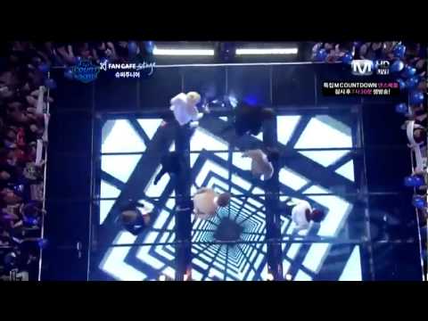 110825 Super Junior - Sorry Sorry @ Special Stage [ M! Countdown ]
