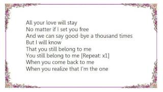 DJ Kane - You Still Belong to Me Lyrics