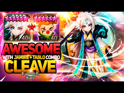 TURN CYCLE CLEAVE with HANWUL and LUSHEN - Summoners War