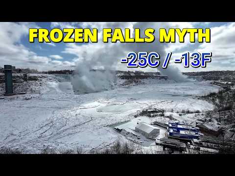 NIAGARA FALLS FROZEN / MYTH BUSTED: Let me explain 