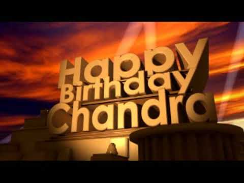Happy Birthday Chandra