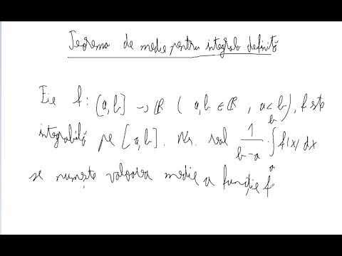 Mean Theorem. Existence Theorem of Primitives of a Continuous Function (12th Grade)