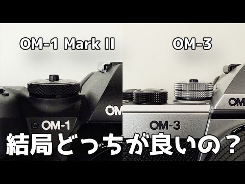 [OM Part 10] OM-1 Mark II or OM-3, which is better? Which one should you buy? I'll answer that qu...