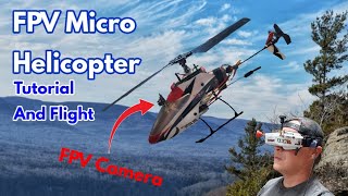 FPV On Micro Heli // Tutorial And Flight // Blade MSRX // Upgrade