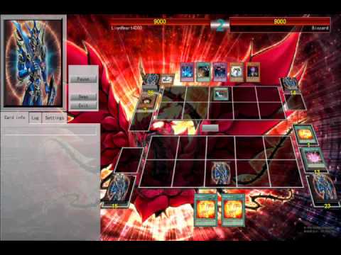 YGO Pro Shooting Quasar Dragon using laval deck