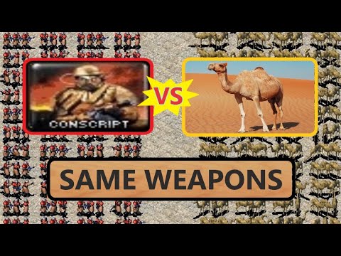 if Camels had Conscript weapons - Red Alert 2
