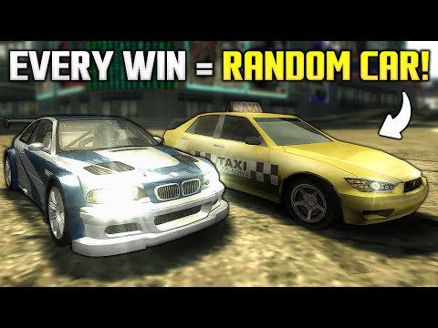 NFS Most Wanted, But Everytime I Win The Car CHANGES!