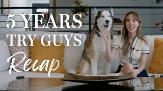5 YEARS at TRY GUYS: RECAP 🎬 | YB Chang Biste