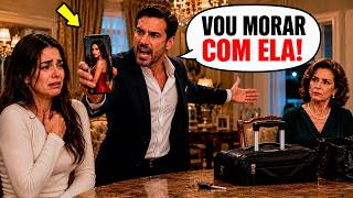 Marido anunciou que ia morar com outra em pleno jantar. Então minha sogra entregou as chaves da casa