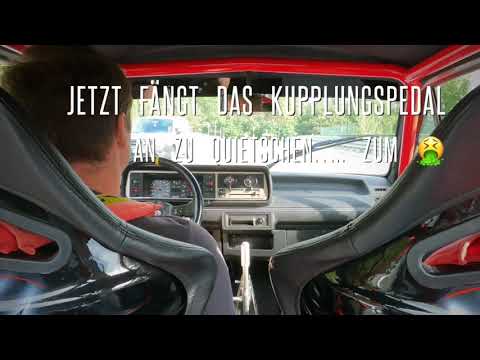 Golf 1 16v Doppel Weber (Erste Testfahrt nach Bezindruck Problemen)