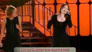 Irene Grandi duetta con la Fan Silvia Taddei al Treno dei Desideri Rai 1.wmv