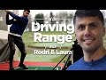 Rodri does Golf! | Amazing chat at the driving range with our Spanish star & girlfriend Laura!